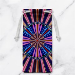 Artwork Fractal Geometrical Design Jewelry Bag by Wegoenart