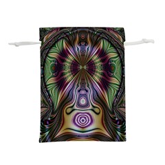Digital Art Fractal Artwork Lightweight Drawstring Pouch (s) by Wegoenart