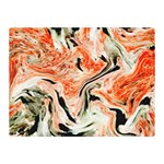 Marble Texture White Pattern Double Sided Flano Blanket (Mini)  35 x27  Blanket Front