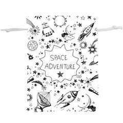 Space Elements  Lightweight Drawstring Pouch (xl) by Vaneshart
