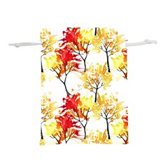 Watercolor Painting Autumn Illustration Autumn Tree Lightweight Drawstring Pouch (m) by Vaneshart