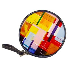 Abstract Lines Shapes Colorful Classic 20-cd Wallets by Vaneshart