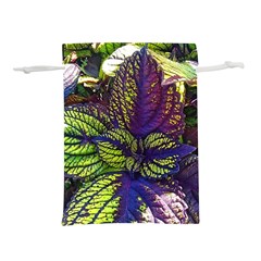 Dark Coleus Lightweight Drawstring Pouch (m) by Riverwoman