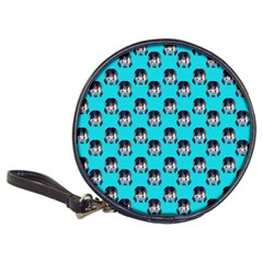 Forest Girl Bight Baby Blue Patttern Classic 20-cd Wallets by snowwhitegirl