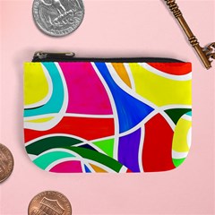 Abstract Background Mini Coin Purse by Vaneshart