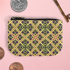 Seamless Wallpaper Geometric Mini Coin Purse by Vaneshart