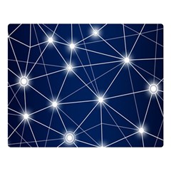 Network Technology Digital Double Sided Flano Blanket (large)  by HermanTelo