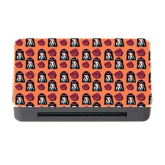 Girl Flower Pattern Apricot Memory Card Reader With Cf by snowwhitegirl