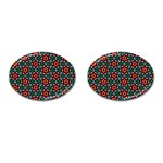 Pattern  Cufflinks (Oval) Front(Pair)