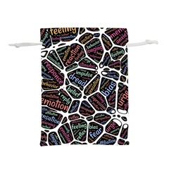 Mental Human Experience Mindset Lightweight Drawstring Pouch (l) by Wegoenart