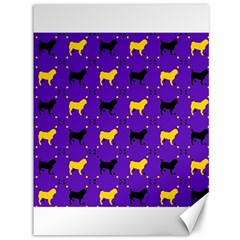 Elegant Pugs Canvas 36  X 48  by ElegantGP