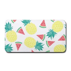 Vector Seamless Pattern With Pineapples Medium Bar Mats by Vaneshart