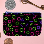 Geometric Seamless Pattern Large Coin Purse Front