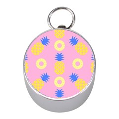 Pop Art Pineapple Seamless Pattern Vector Mini Silver Compasses by Sobalvarro