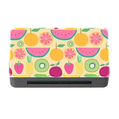 Seamless Pattern With Fruit Vector Illustrations Gift Wrap Design Memory Card Reader With Cf by Vaneshart