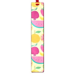 Seamless Pattern With Fruit Vector Illustrations Gift Wrap Design Large Book Marks by Vaneshart