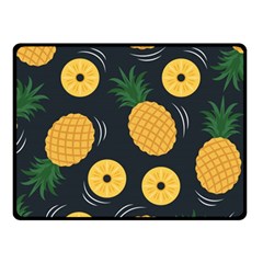 Seamless Pattern Pineapple Pattern Fleece Blanket (small) by Vaneshart