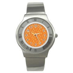 Halloween Background Stainless Steel Watch by Vaneshart