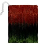 Texture Hatched Stamping Tissue Drawstring Pouch (5XL) Back