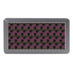 Black Rose Mauve Memory Card Reader (Mini) Front