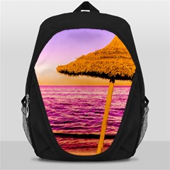 Pop Art Beach Umbrella  Backpack Bag by essentialimage