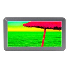 Pop Art Beach Umbrella Memory Card Reader (mini) by essentialimage