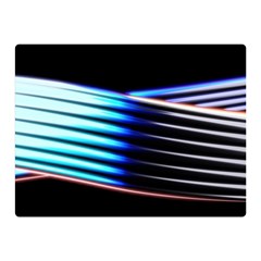 Motion Line Illustrations Double Sided Flano Blanket (mini)  by HermanTelo
