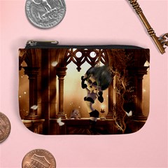 Little Dark Fairy In The Night Mini Coin Purse by FantasyWorld7