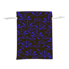 Zappwaits Flower Lightweight Drawstring Pouch (l) by zappwaits