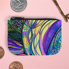 Happpy (4) Mini Coin Purse by nicholakarma