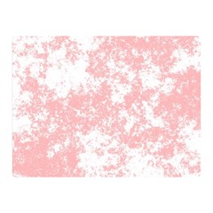 Degrade Rose/blanc Double Sided Flano Blanket (mini)  by kcreatif