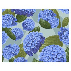 Hydrangea  Double Sided Flano Blanket (medium)  by Sobalvarro