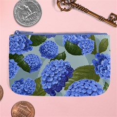 Hydrangea  Large Coin Purse by Sobalvarro