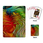 Texture Art Color Pattern Playing Cards Single Design (Rectangle) Back