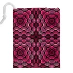 Abstract Pattern Mandala Decorative Drawstring Pouch (5XL) Back