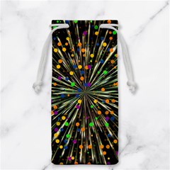 Explosion Abstract Pattern Jewelry Bag by Wegoenart
