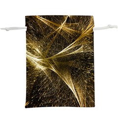Quantum Physics Wave Particles  Lightweight Drawstring Pouch (xl) by Wegoenart