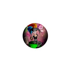 Cute Little Harlequin 1  Mini Magnets by FantasyWorld7
