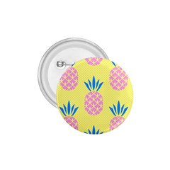 Summer Pineapple Seamless Pattern 1 75  Buttons by Sobalvarro