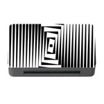 Background Black White Design Memory Card Reader with CF Front