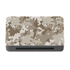 Tan Army Camouflage Memory Card Reader With Cf by mccallacoulture