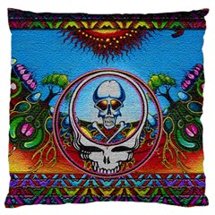 Grateful Dead Wallpapers Large Cushion Case (two Sides) by Sapixe