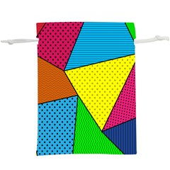 Abstract Print  Lightweight Drawstring Pouch (xl) by designsbymallika