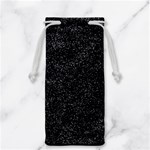 Elegant Black And White Design Jewelry Bag Back