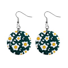 Wanna Have Some Egg? Mini Button Earrings by designsbymallika