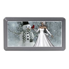 The Wonderful Winter Time Memory Card Reader (mini) by FantasyWorld7