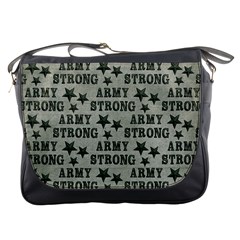 Army Stong Military Messenger Bag by McCallaCoultureArmyShop