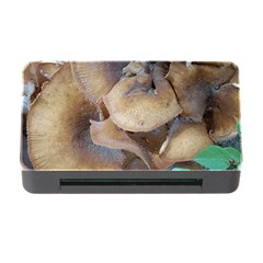 Close Up Mushroom Abstract Memory Card Reader With Cf by Fractalsandkaleidoscopes