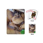 Close Up Mushroom Abstract Playing Cards Single Design (Mini) Back