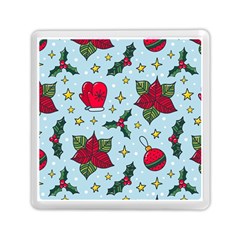 Colorful Funny Christmas Pattern Memory Card Reader (square) by Vaneshart